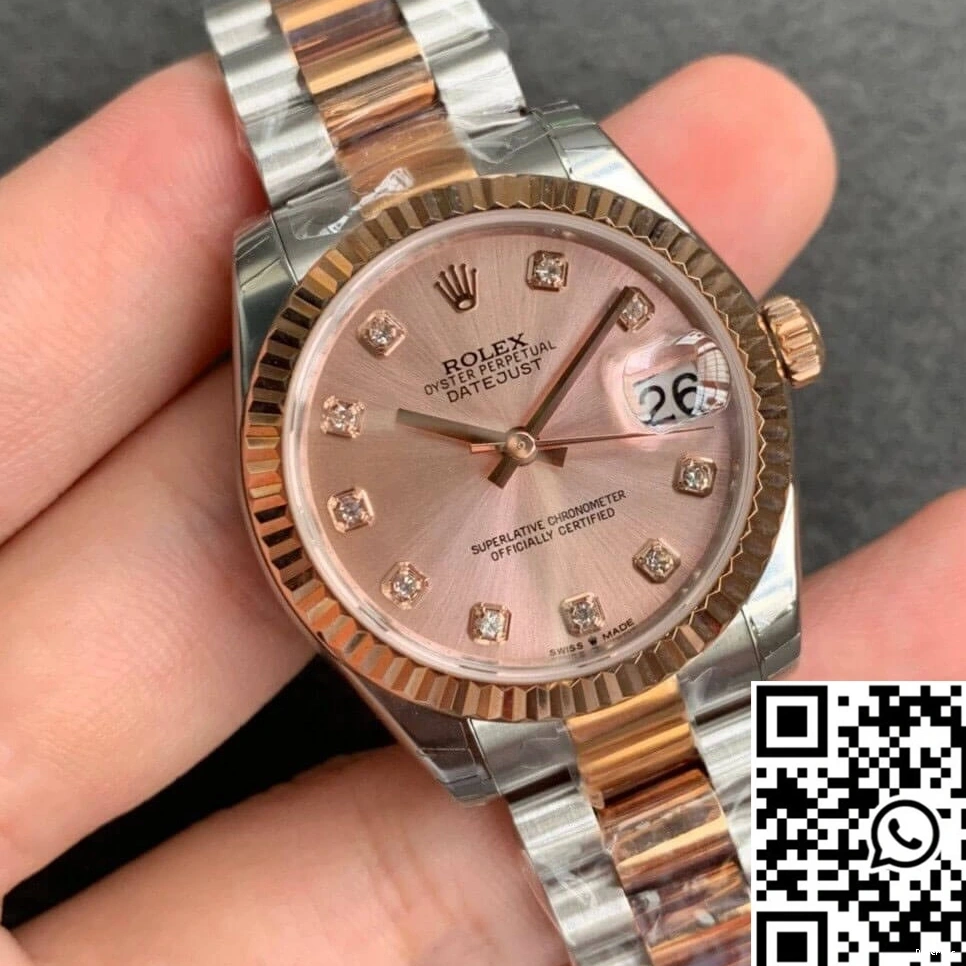 M278271-0023 GS Datejust Gold Rolex Factory Rose 1227